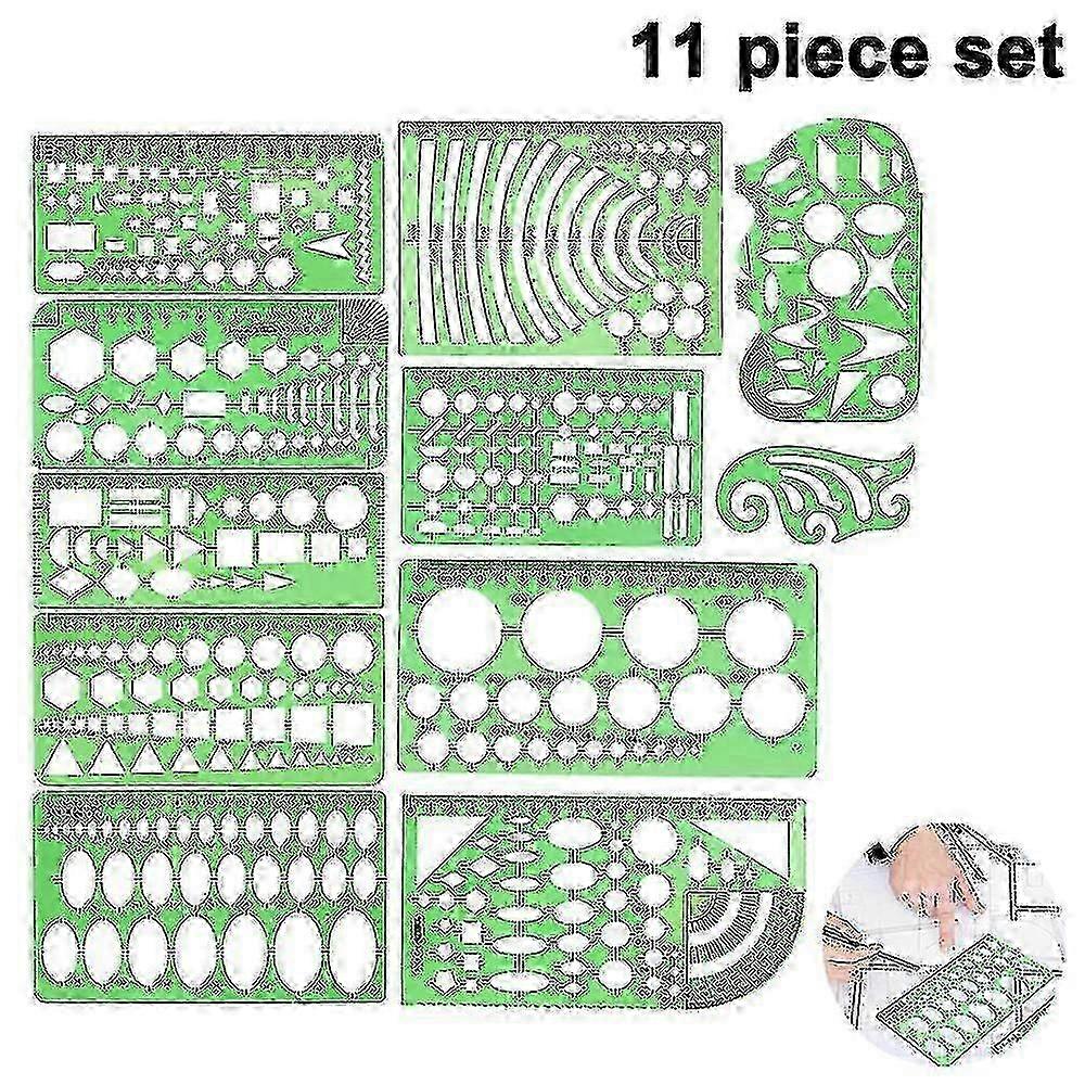 Drawing Stencil 11pcs Circle Template Tactic Template Drawing Template