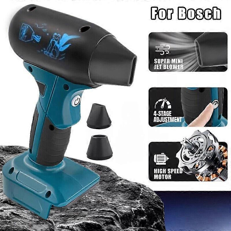Cordless Jet Dry Mini Leaf Blowers Vacuums for Bosch 18V GBA Battery Jobsite Air