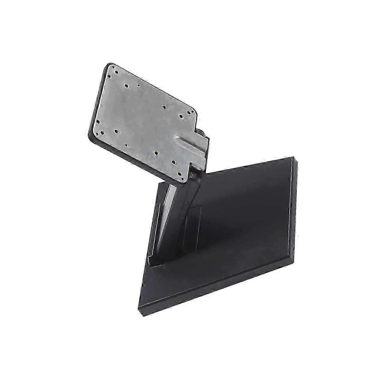 Iron Black Monitor Stand for Desktop Organization, Ergonomic Height Adjustable, Sturdy Design, Compatible with All Monitors