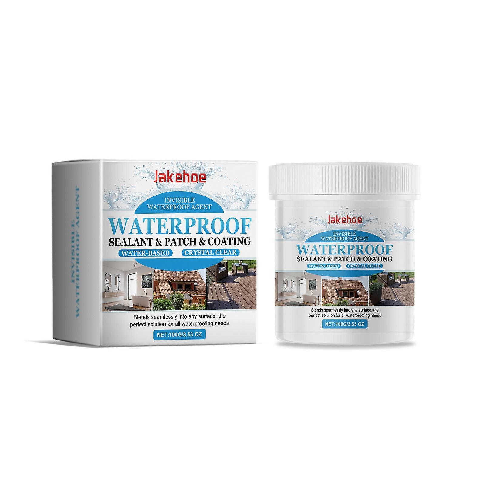 Jakehoe Invisible Sealant For Roof Crack Sealing, Waterproofing, Wear Resistance, High Elasticity, Transparent Leak Repair And Waterproofing