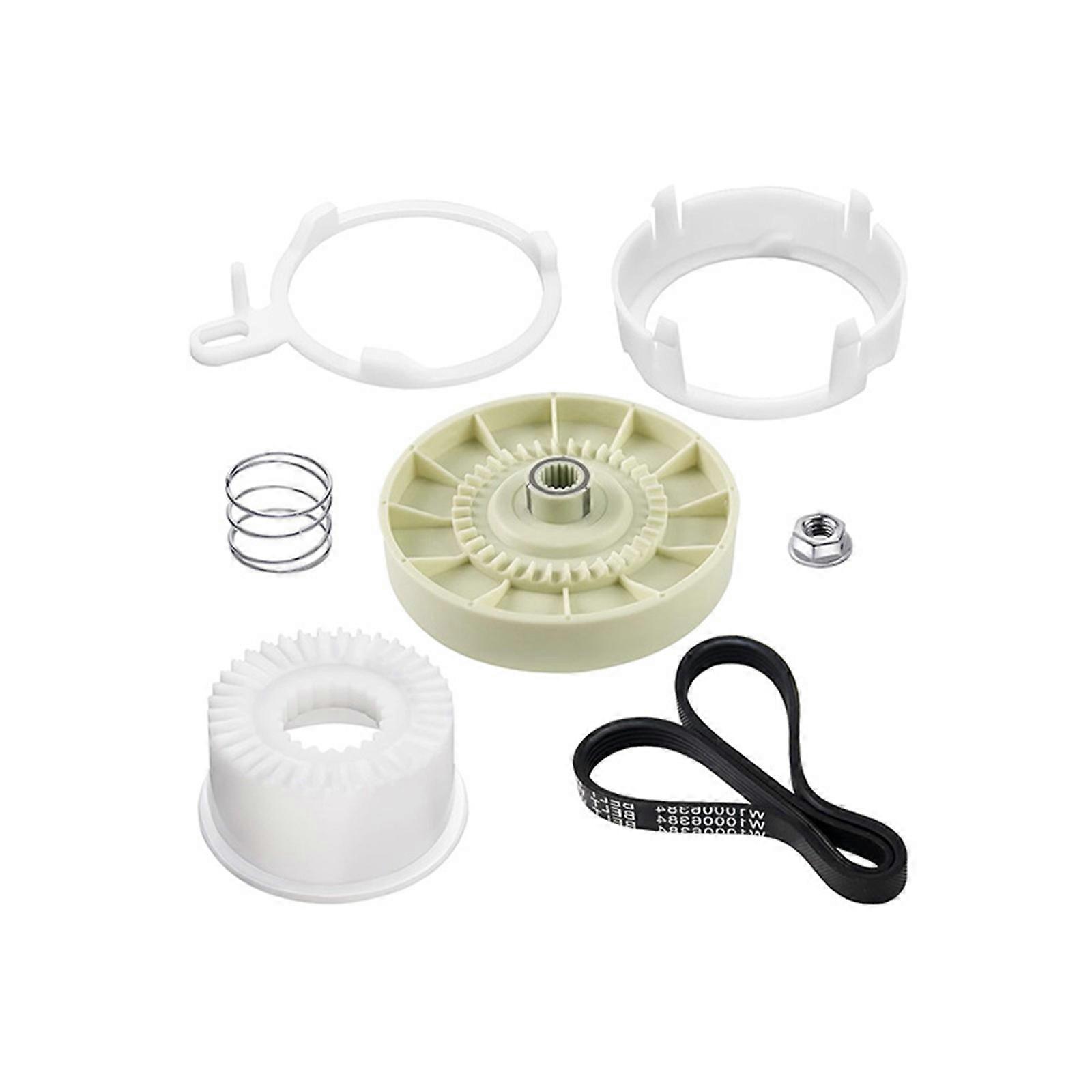 Tall Execution Washer Wheel Grip Set With 21 Foot Operate Belt For Noise Suppression And Smooth Turn Periods Multicolor