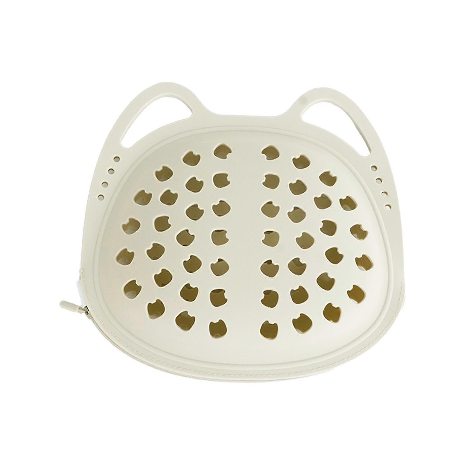 Mesh Bra Laundry Bag With Flexible Silicone Structure Preventing Garment Distortion Multicolor