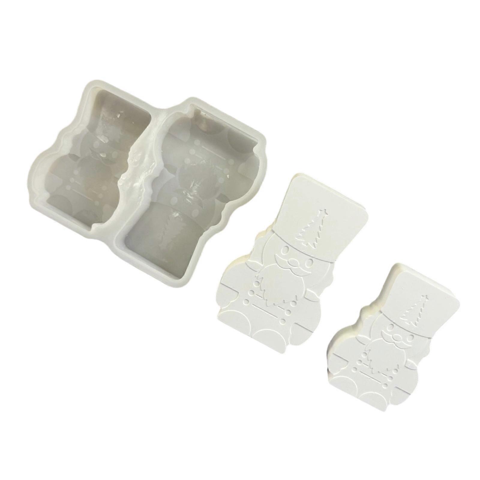Nutcrackers Silicone Mould for Handmade Candle Soap Resin Crafts With Easy Releases Designs Multicolor