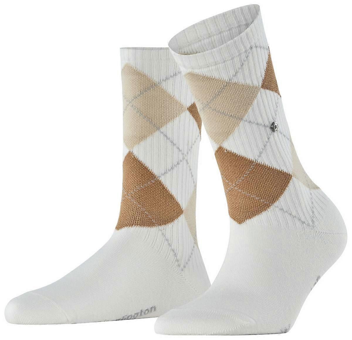 Burlington Rib Courtside Socks - Off White