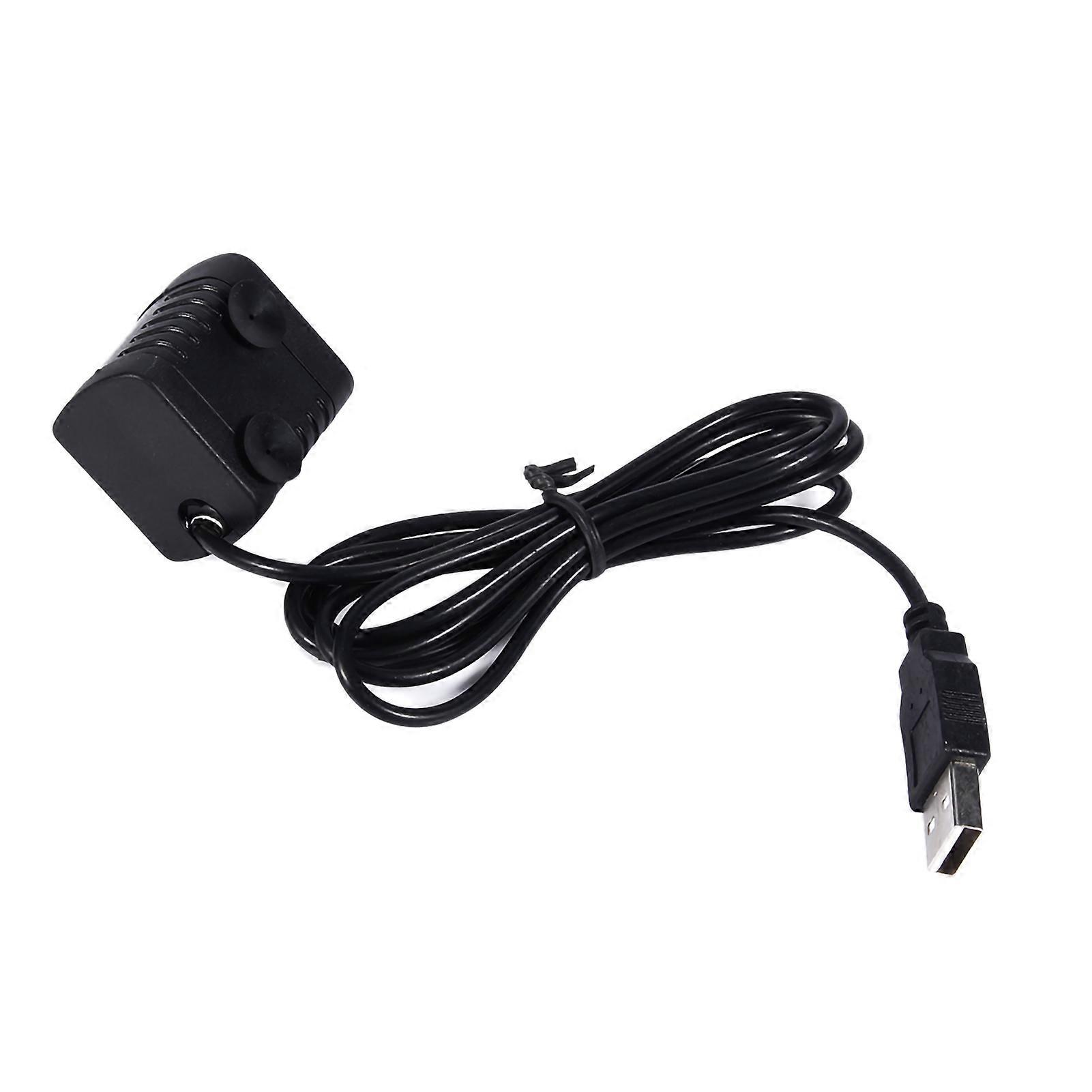 Brushless DC 5V Micro Submersible Water Pump for Aquarium W/ USB Plug