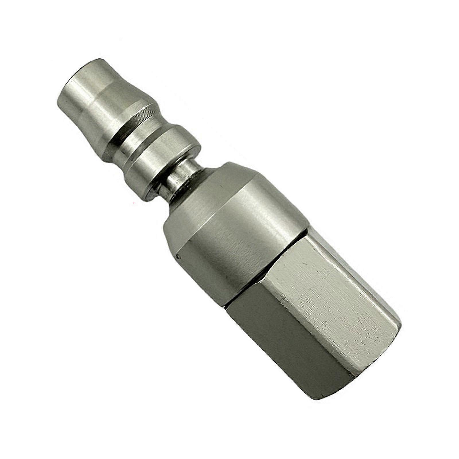 Universal Pneumatic Air Connector Air Tool Fitting For Air Tool Setups Featuring 360 Degree Rotation Multicolor