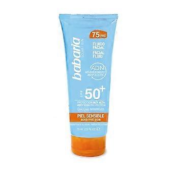 Sunscreen for sensitive skin SPF50 – Babaria – 75 ml