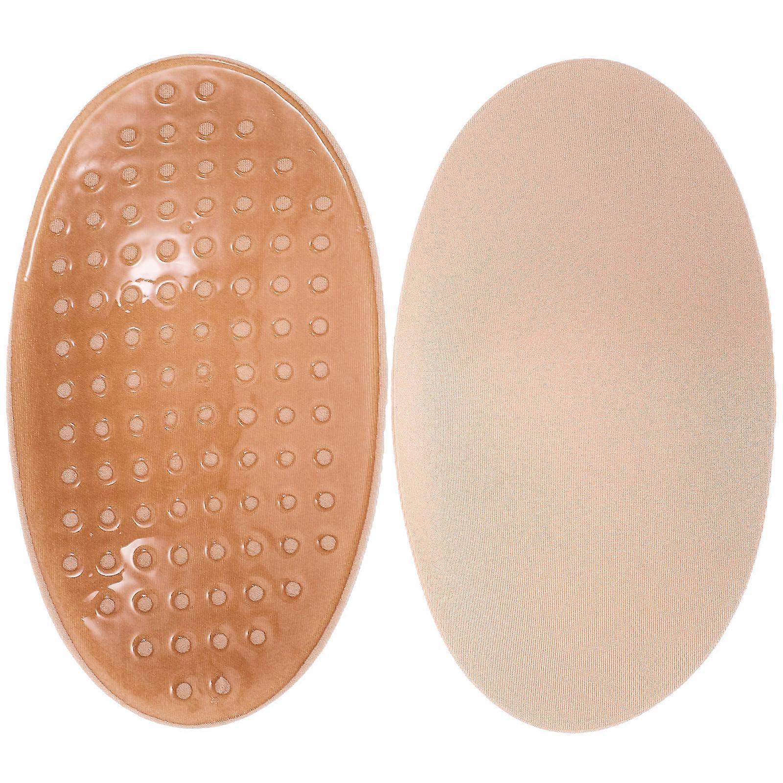 Shoulder Cushioning 1 Pair Khaki Invisible Anti-skid Detachable Pad For Low Shoulder Users Dating