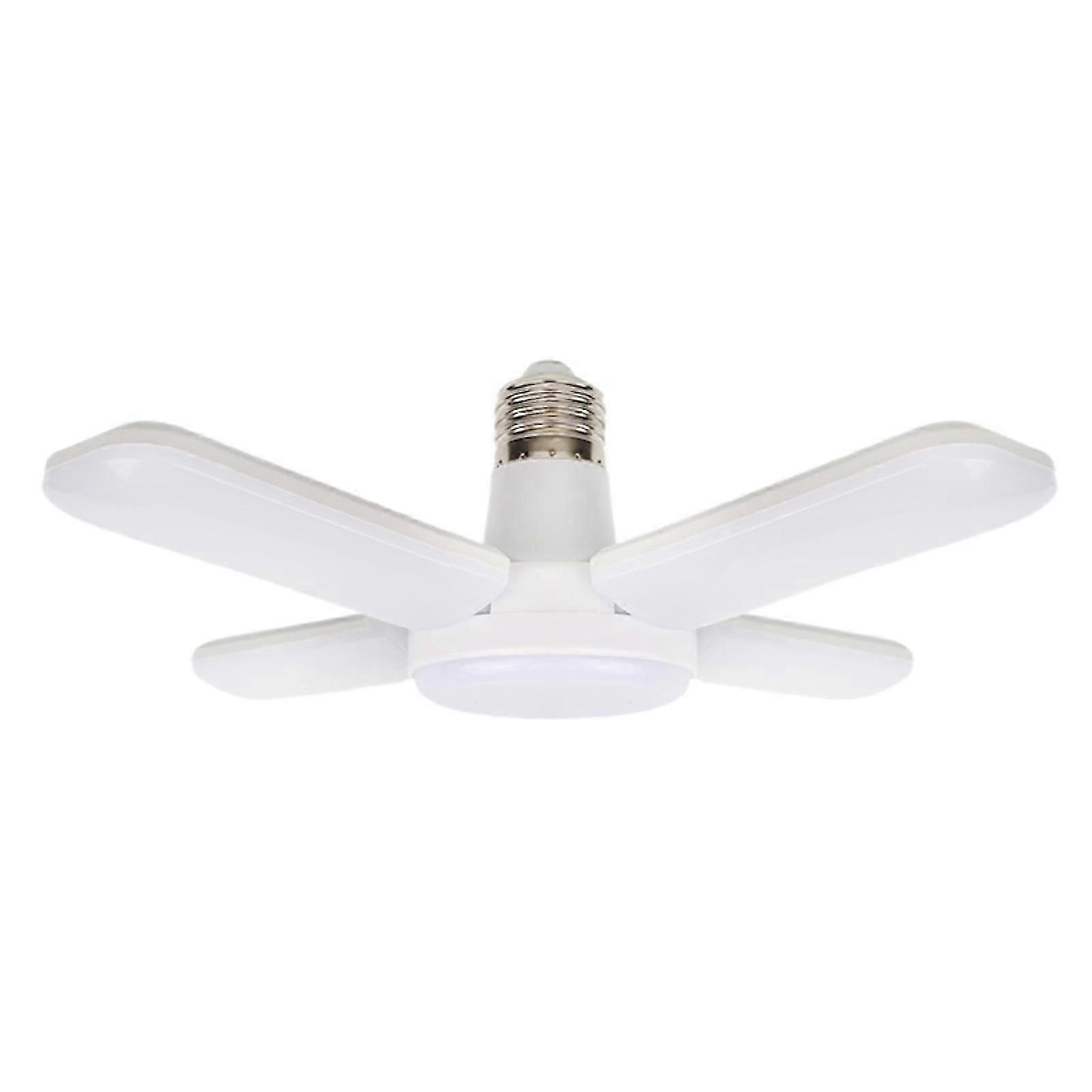 E27 LED Garage Light Bulb 48W Deformable Ceiling Fixture Lights Workshop Lamp
