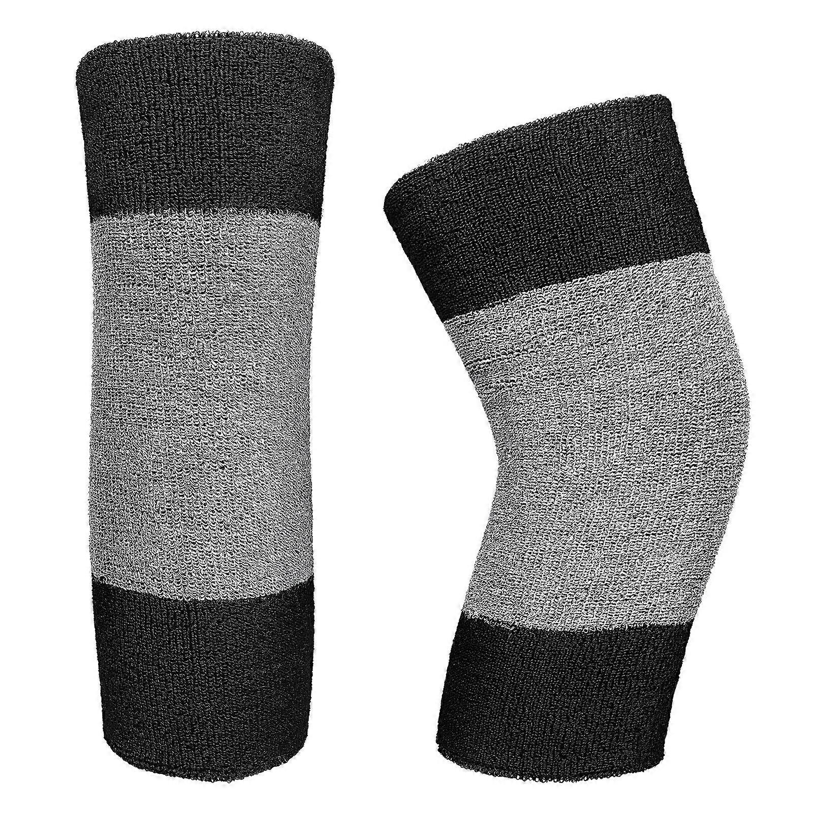 Knee Guards For Athletic Use Shock Absorption Cotton And Elastic Fabric 31.00X14.00X1.50CM 2Pack