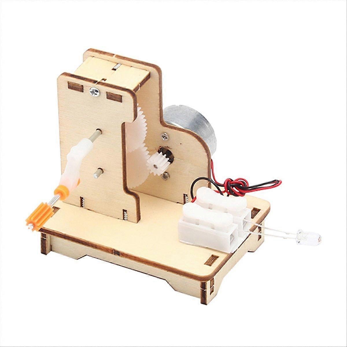 DIY Electric Wind Car Model Physical Experiments Technology Toys