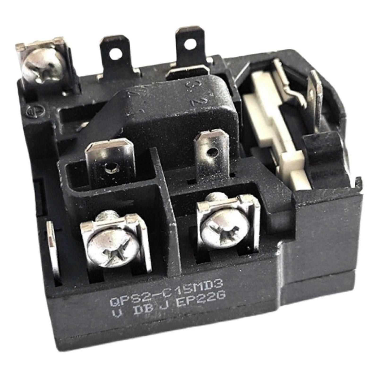 Refrigerator Compressor Starter Relay with Overload Protector, PTC Start for Homa, Energy Saving