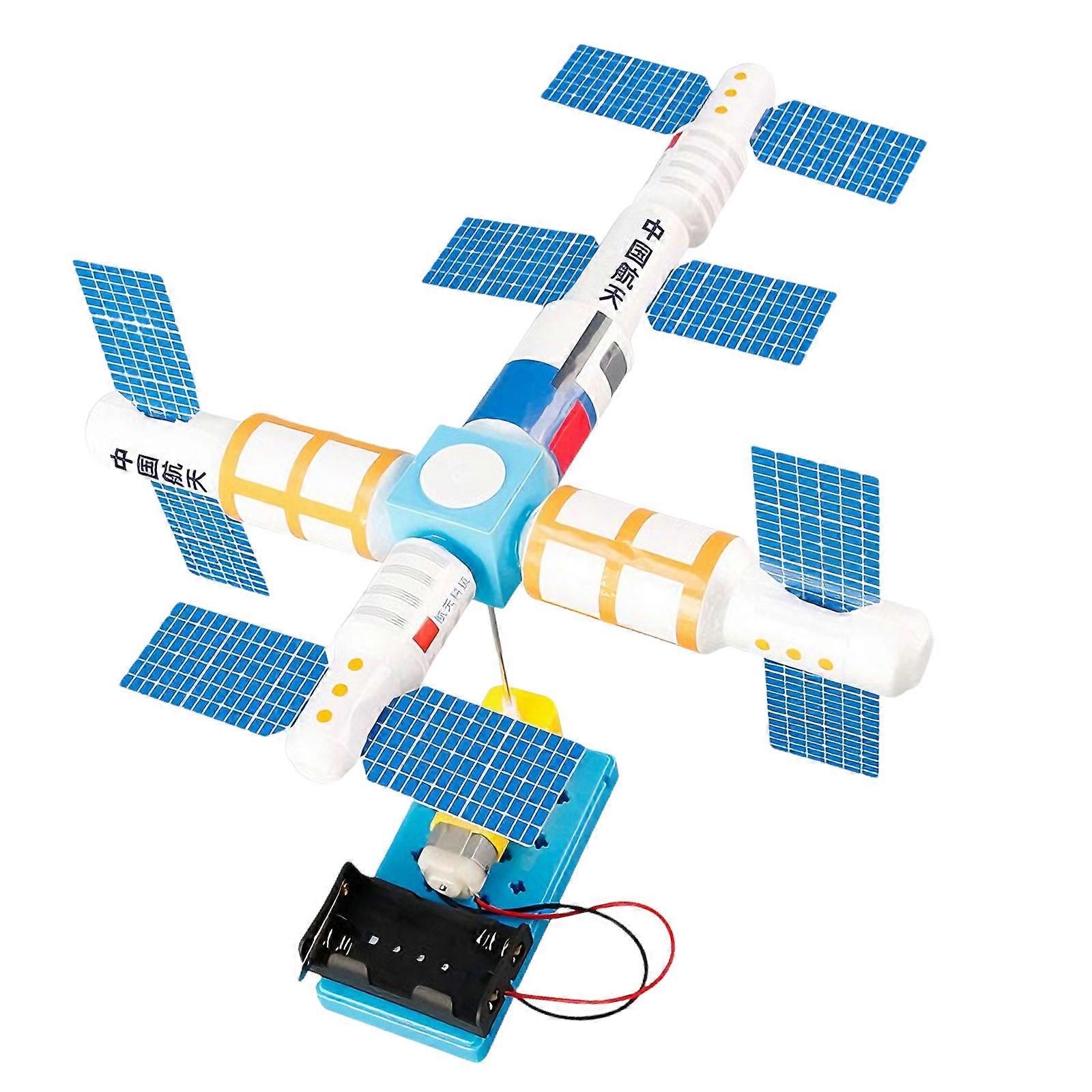 Hands on Assembly Space Station Model Set Astrophysics Learning Tool For Children Interactive Educational Experience Multicolor