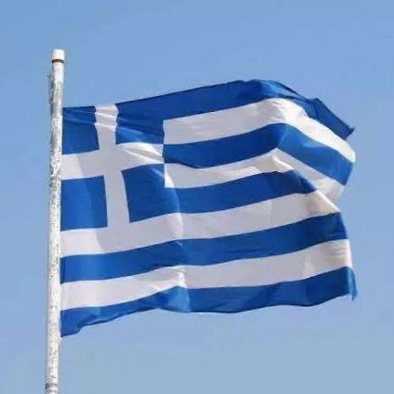  90*150cm 3*5ft Greek flag, size 4 polyester flag