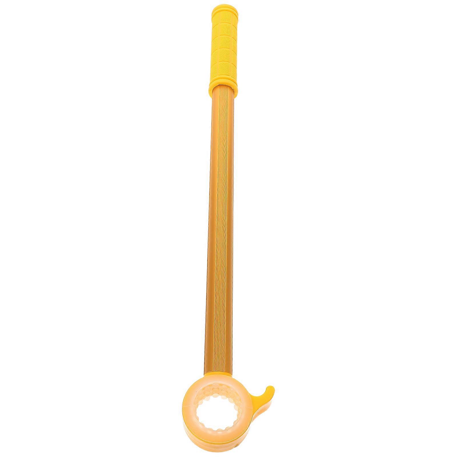 Blinds Close Pole Window Opener Pole For Home Use Yellow 46.00X6.50X2.30CM Dual Control 1Set