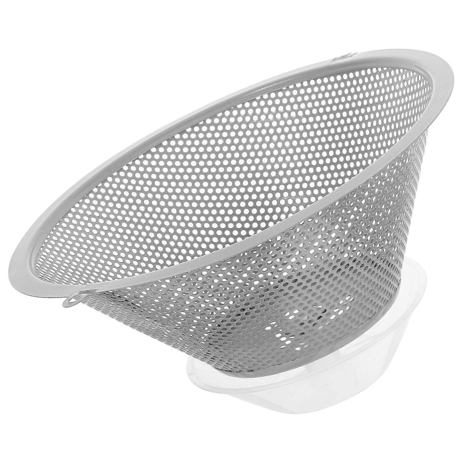 Oil Filter Net Round Range Hood Filter for Kitchen Use 1Set Silver