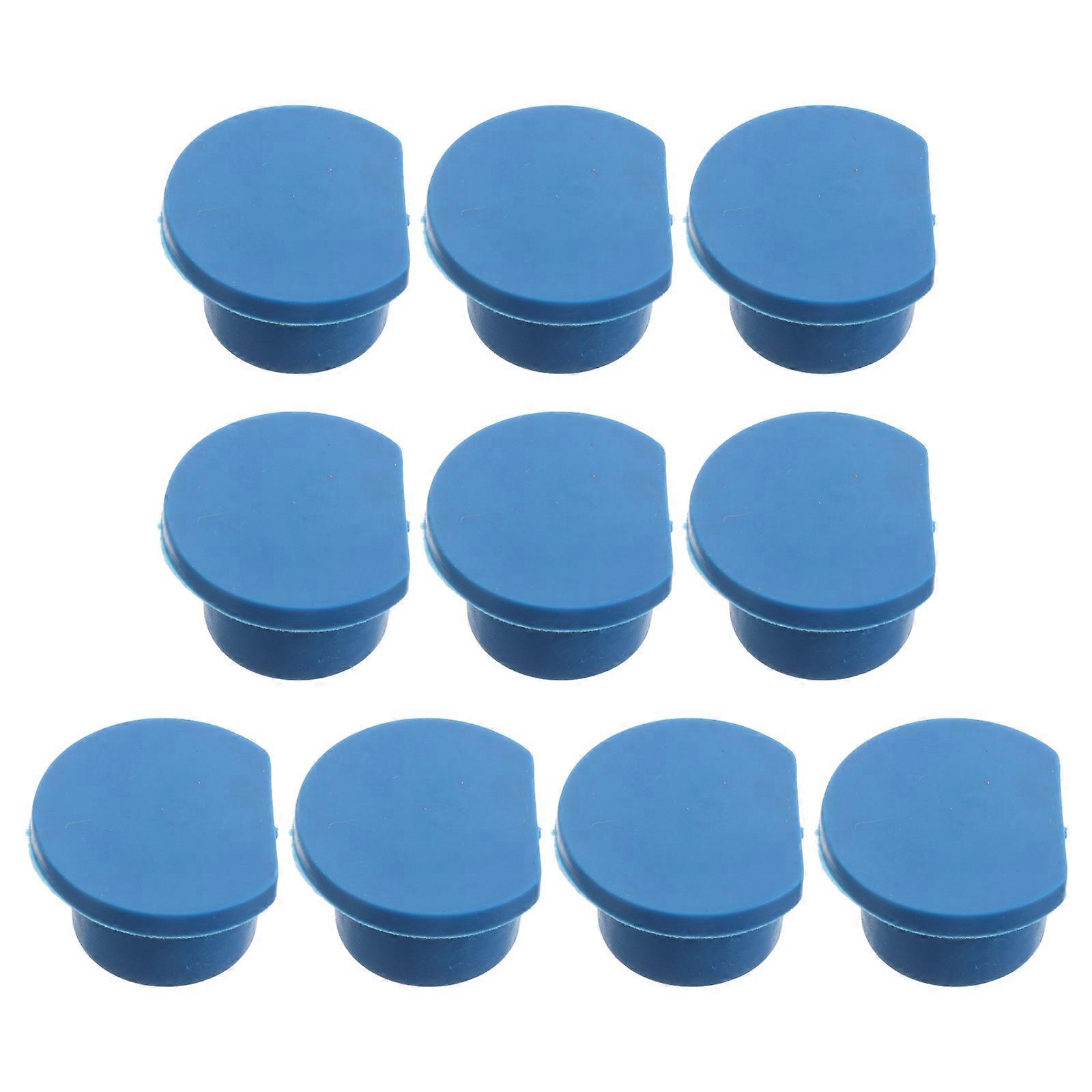 Basin Plug Plastic Stopper for Shampoo Tray with 10Pcs for Home Use