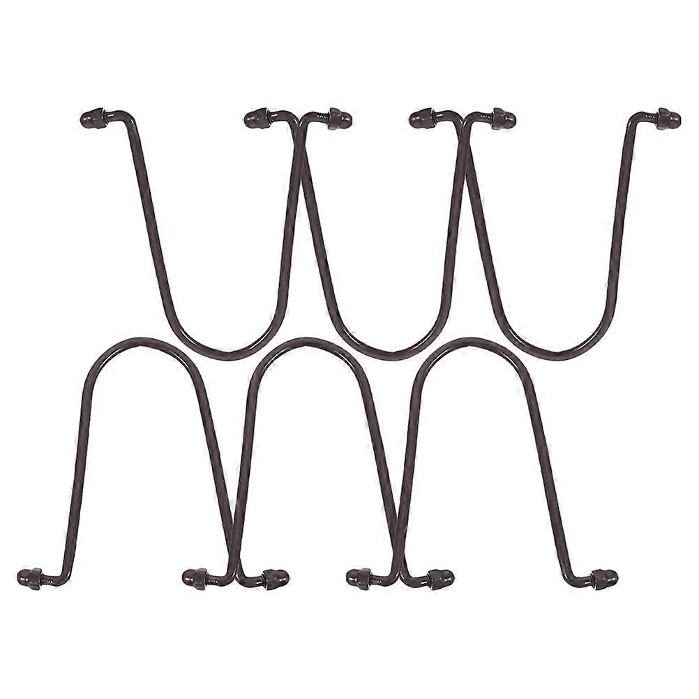 Rain Gutter Chains Hanger Iron Rain Chain Hooks for Gutters 6Pcs Set