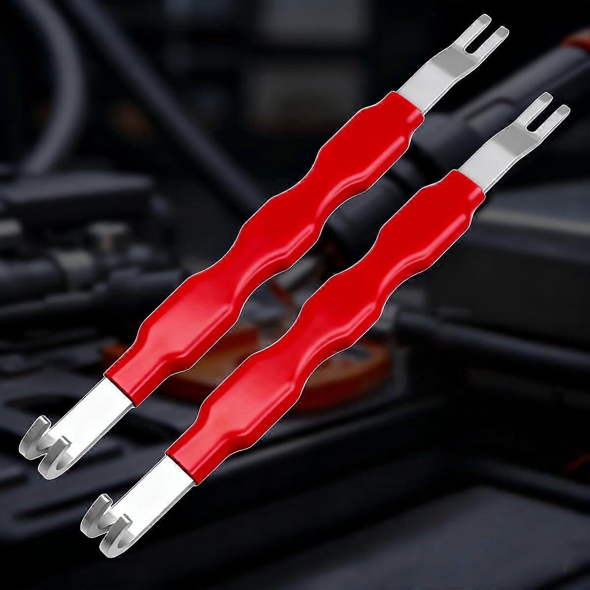 Automotive Connector Removal Tool Set, DualHead Carbon Steel Terminal Extractor for Vehicles