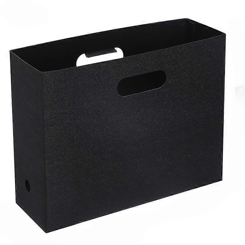 Foldable Storage Basket, File Storage Box,PP Material, Large Capacity 32*11*24.5cm File Folder,For Crafts,Home Office,Documents