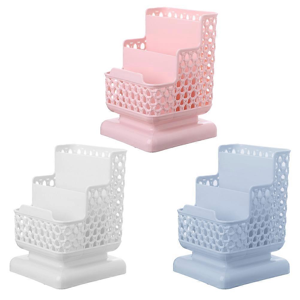 Mesh Desk Organizer for Pencil Holding 3Pcs Multi-Use Container Holder