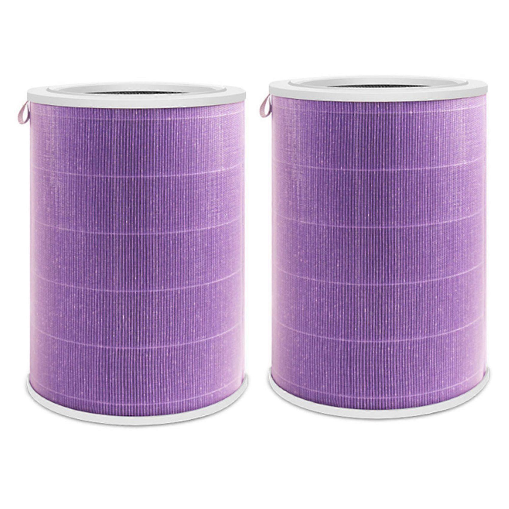 Air Filter Cartridge Filter Elements for Xiaomi Mi Air Purifier 1/2/Pro/2S 2PC(Not Include Activated Carbon Filter)