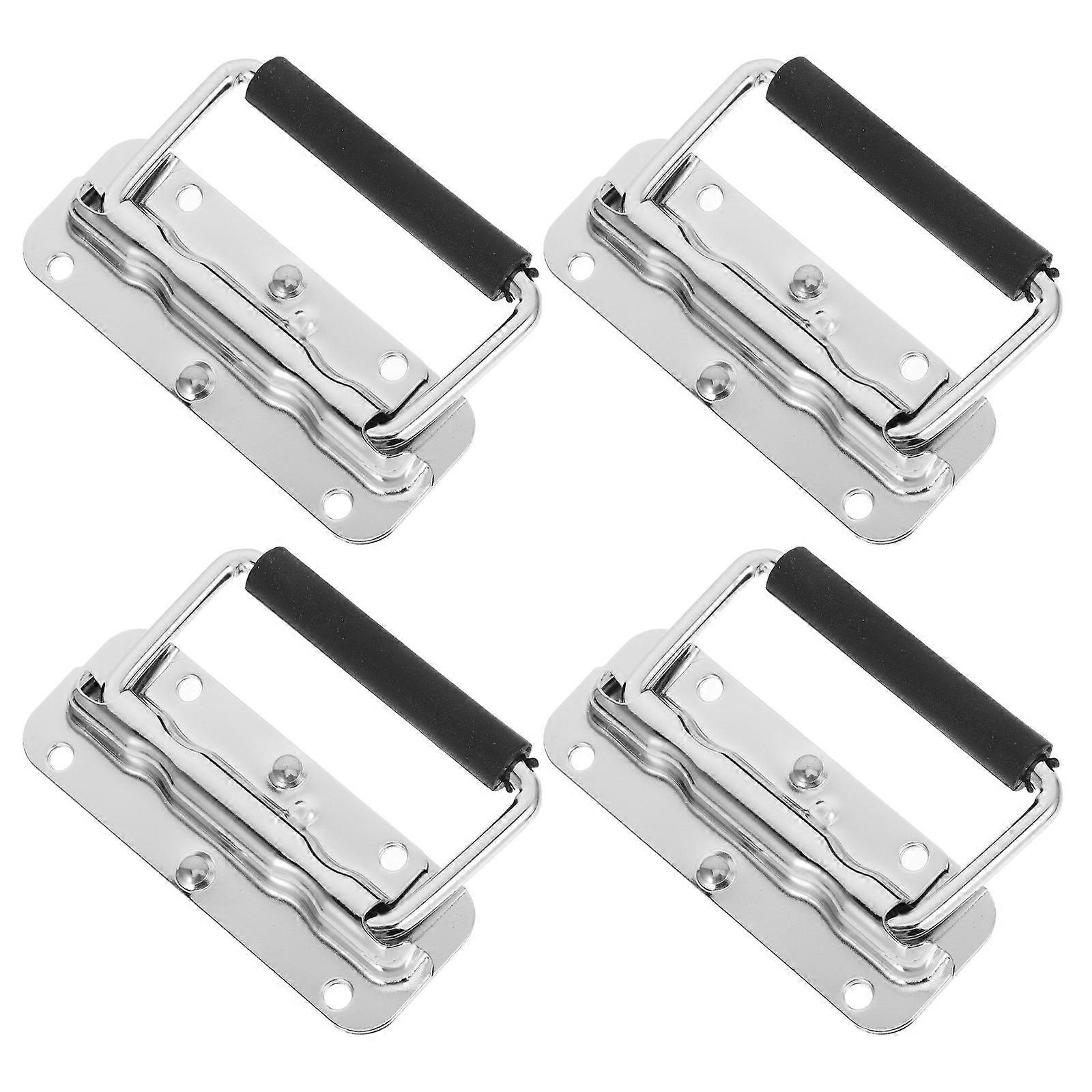 Heavy Duty Stainless Steel Toolbox Handle Spring Loaded Handle 4Pcs