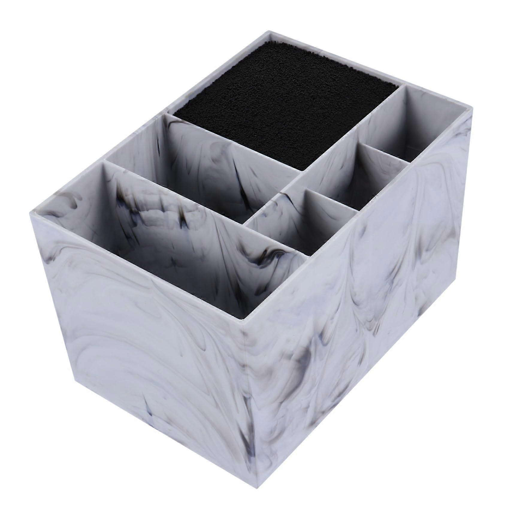 Barber Tool Organizer Acrylic Hairdressing Holder for Scissors and Combs Keeps Workspace Tidy