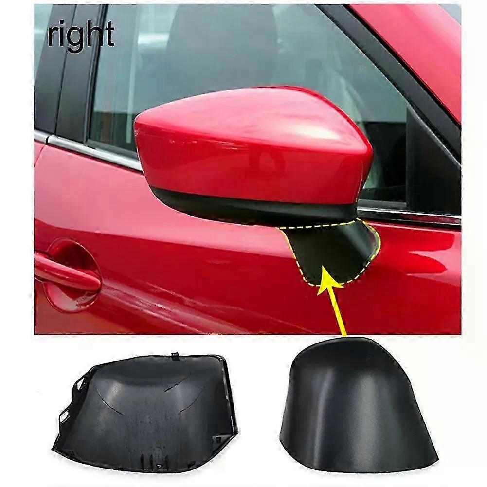 Easy Installation Side Mirror Wing View Mirror Lower Cover Holder Shell Cap for Mazda 3 2014 Improved Visibility