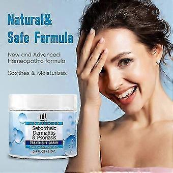 1-5x Seborrheic Dermatitis Cream, Anti Fungal Shampoo, Scalp Treatment for Psoriasis, Folliculitis, Dry Scalp, Anti-Itch, Sooth