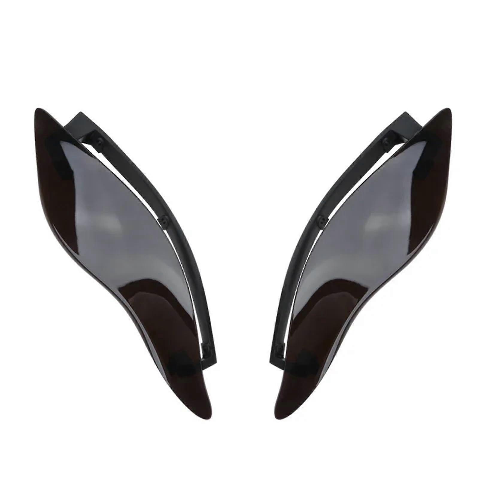 Windshield Side Wing Adjustable Batwing Fairing for Harley Touring 20142022 CVO Smoke