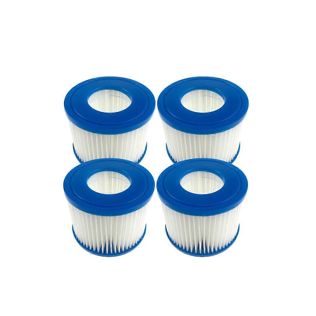 Hot Tub Filter Size VI 4Pack Spa Filter Cartridge Replacement 10x8cm Durable Design