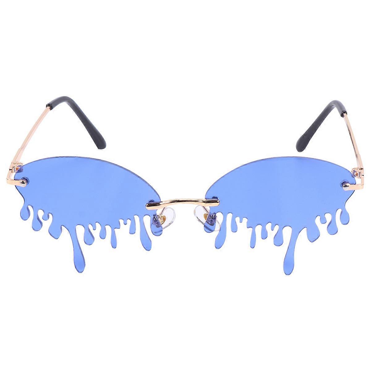 Funny Sunglasses Unique Shape For Stage Shows 1Pack UV Protection