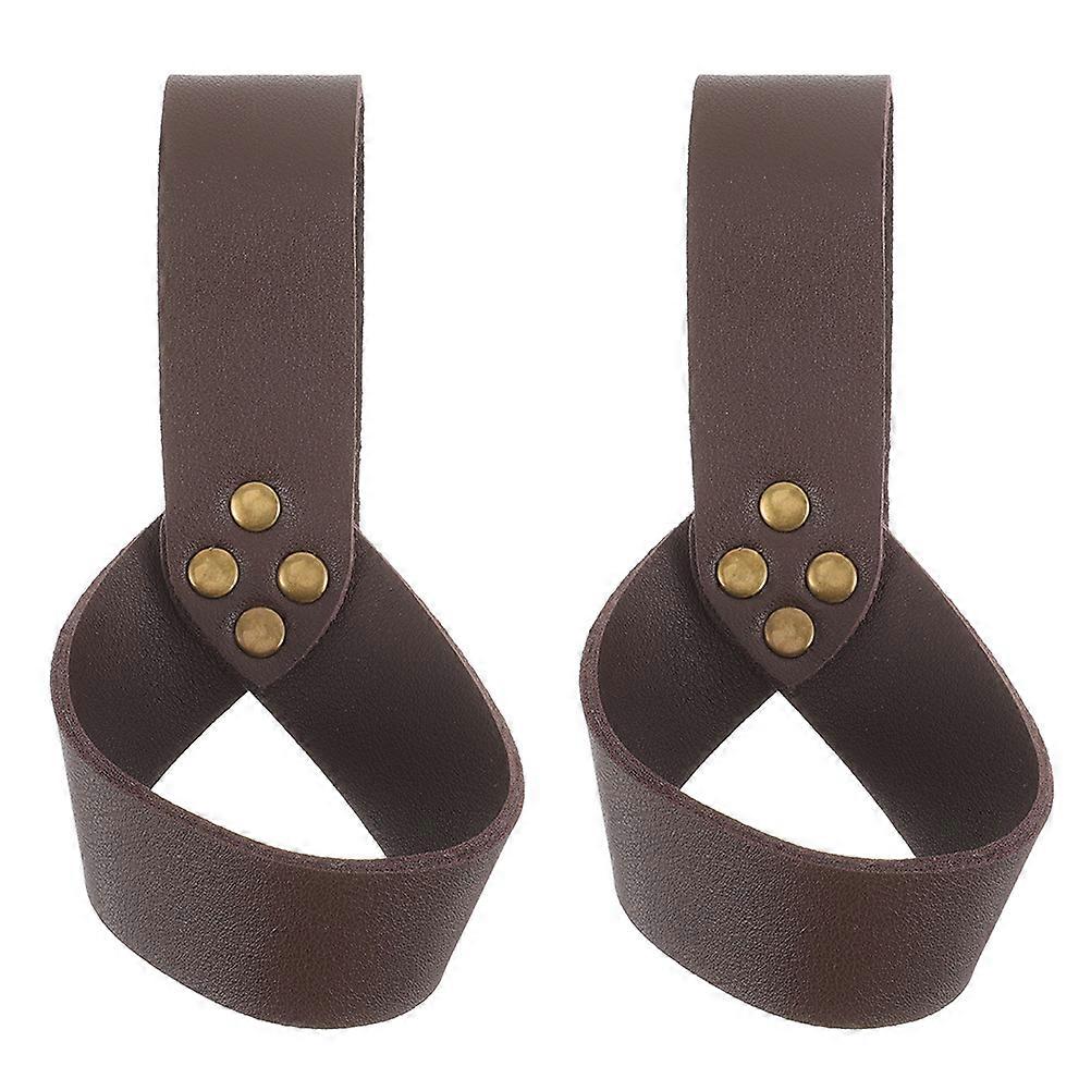 Medieval Style PU Sword Holder for Sword Protection 2Pcs