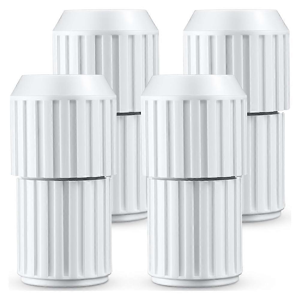 4 Pack Pool Telescopic Pole External Cam Lock Replacement White Durable Finish Versatile Fit