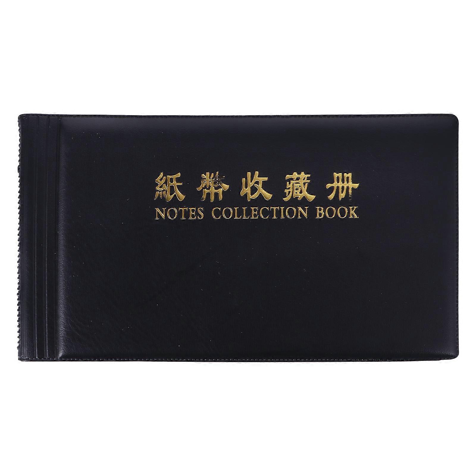 Banknote Book for Paper Storing 2Pcs Durable Album