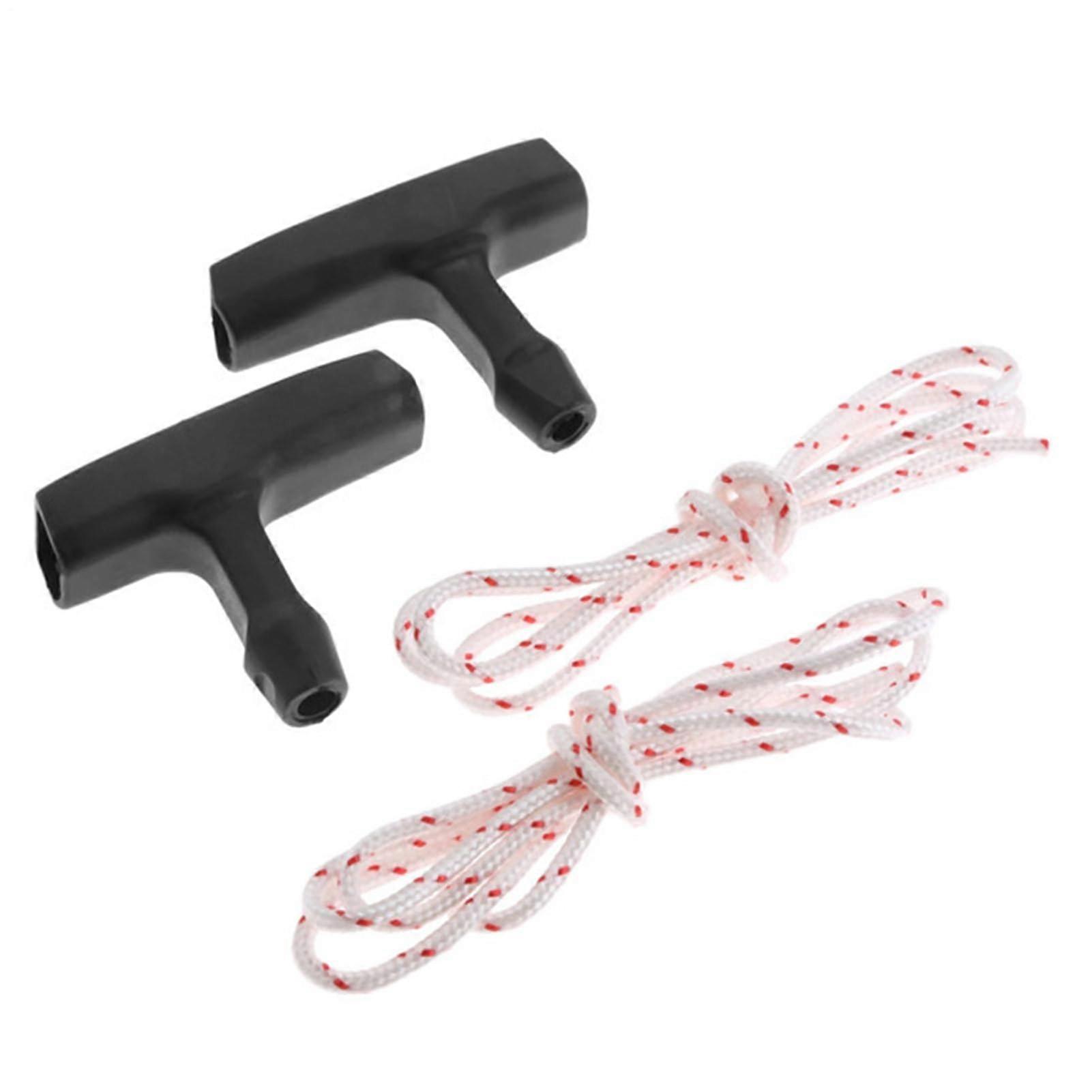 Heavy Duty Lawn Mower Pull Cord Replacement, 3m Universal Starter Rope for Chainsaw and Trimmer