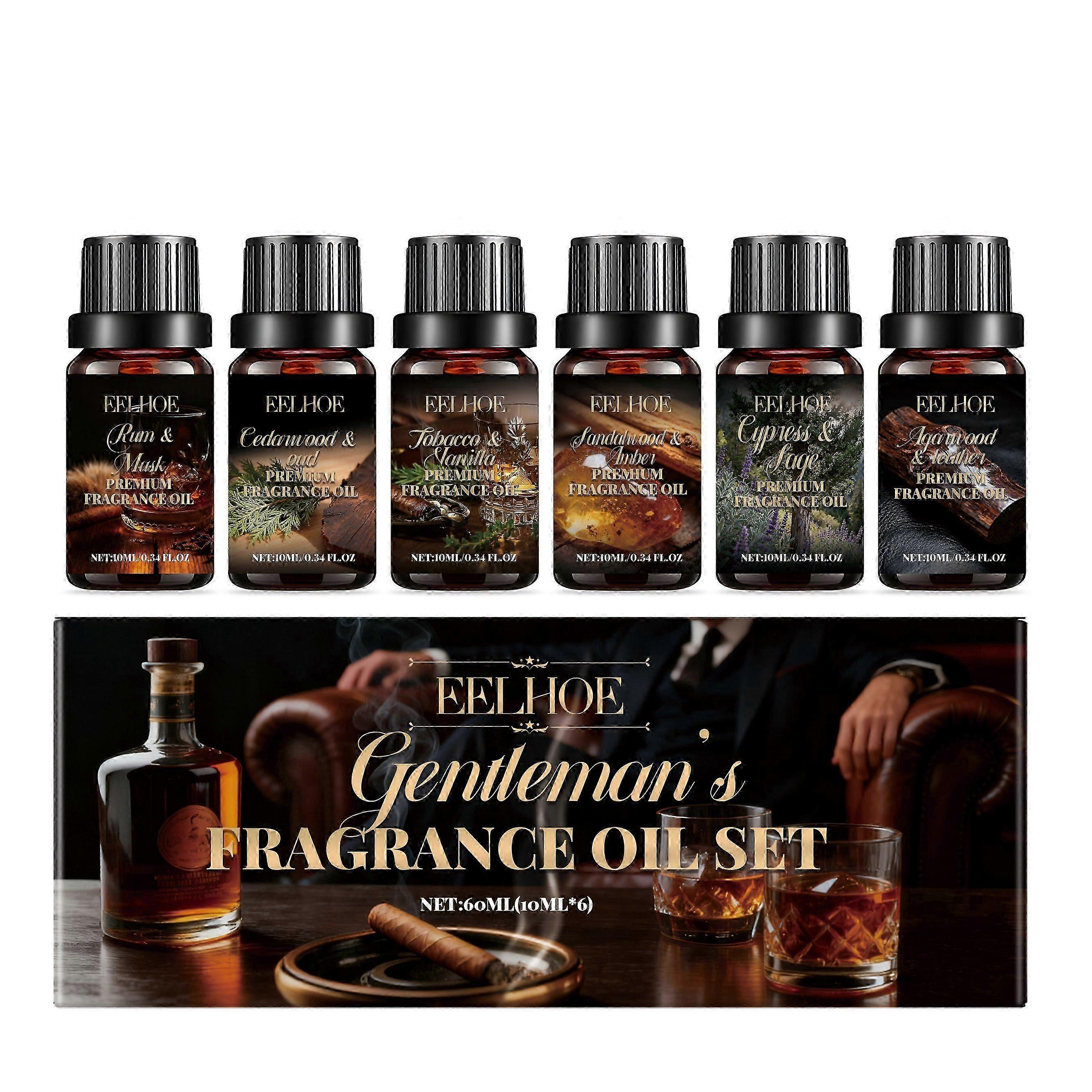 Men's Aromatherapy Essential Oil Set