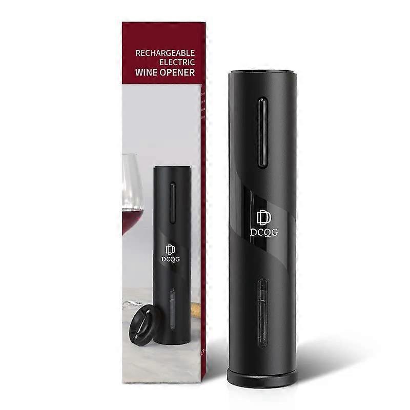 Electric Wine Opener with Foil Cutter, OneTouch Automatic Corkscrew, Battery Operated
