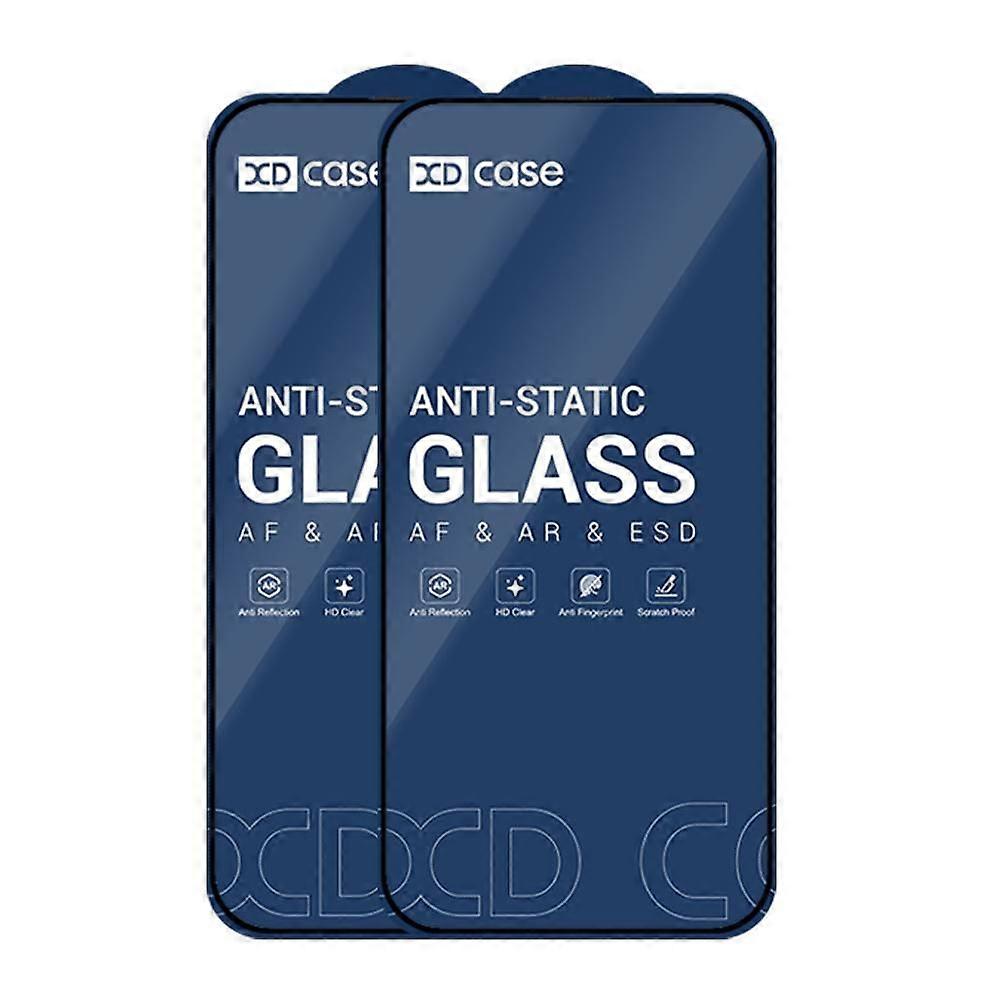 2pcs Silkscreen Tempered Film For iPhone 17 Pro