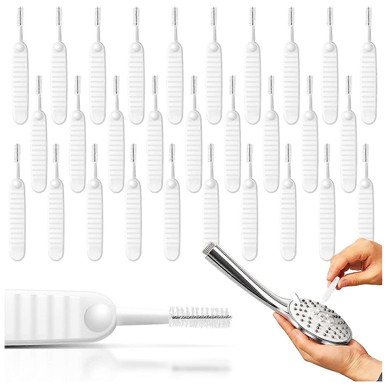 Shower Head Cleaning Brush Set, 30pcs AntiClogging Deep Clean for Gaps, Nozzles, Straws, Keyboard