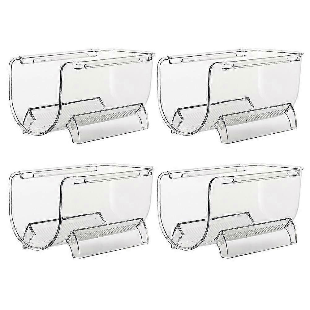 Red Display Rack Organizer for Storage Use 4Pcs Rack