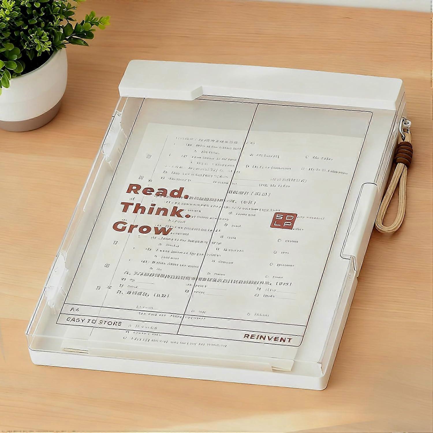 A4 Size File Board with Clips, with Storage Function