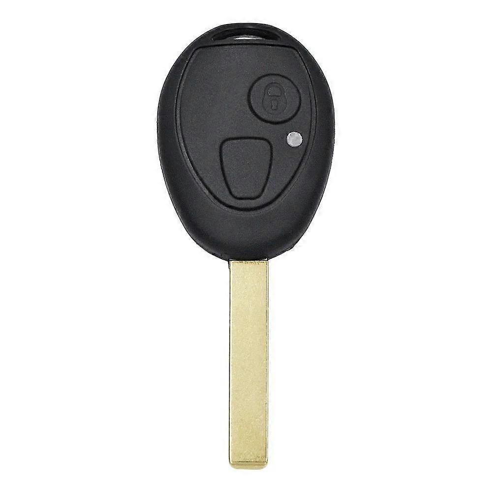 2 Buttons Straight Car Remote Key Fob Case