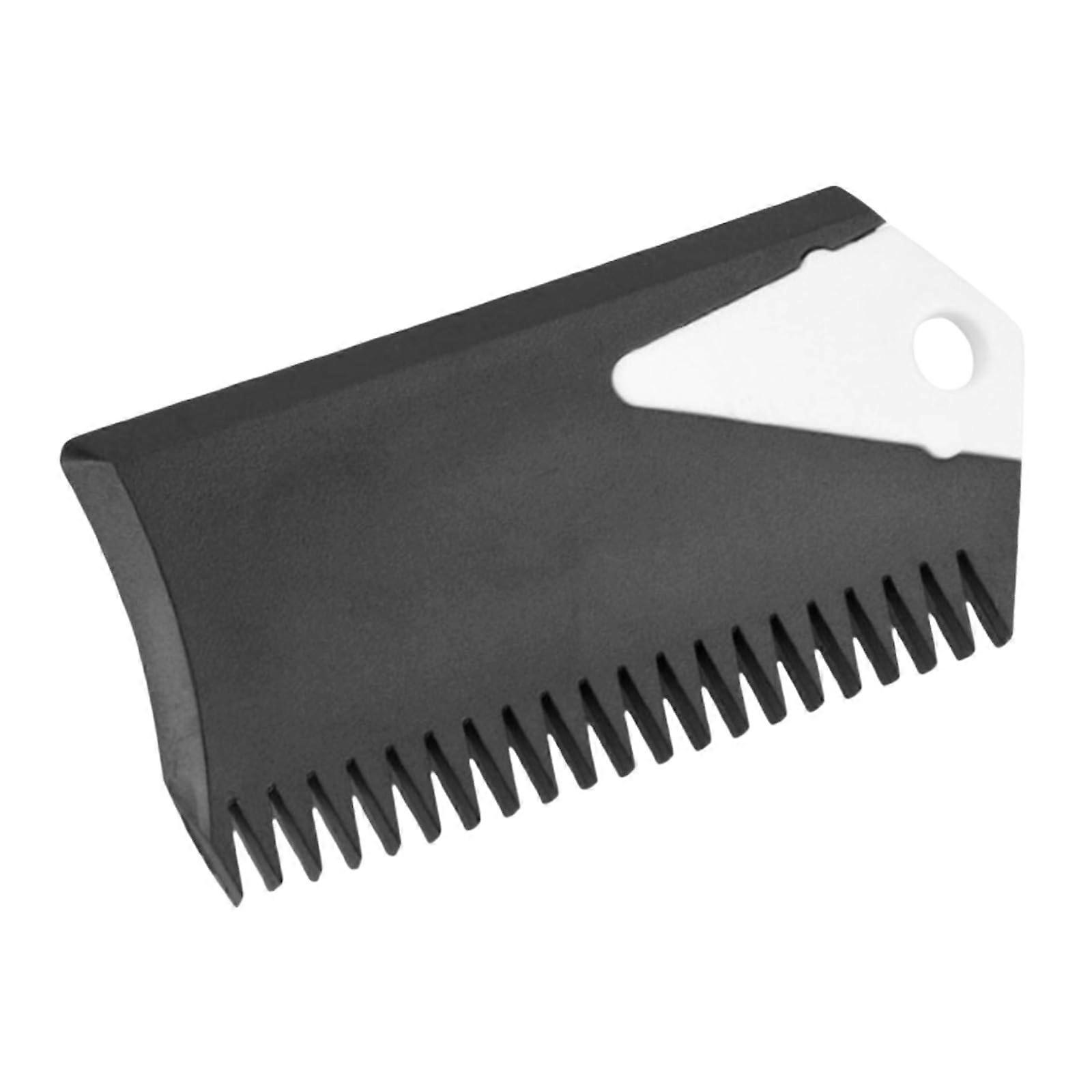 Surfboard Wax Comb with Fin Scraper for Quick Wax Removal and Surfboard Maintenance