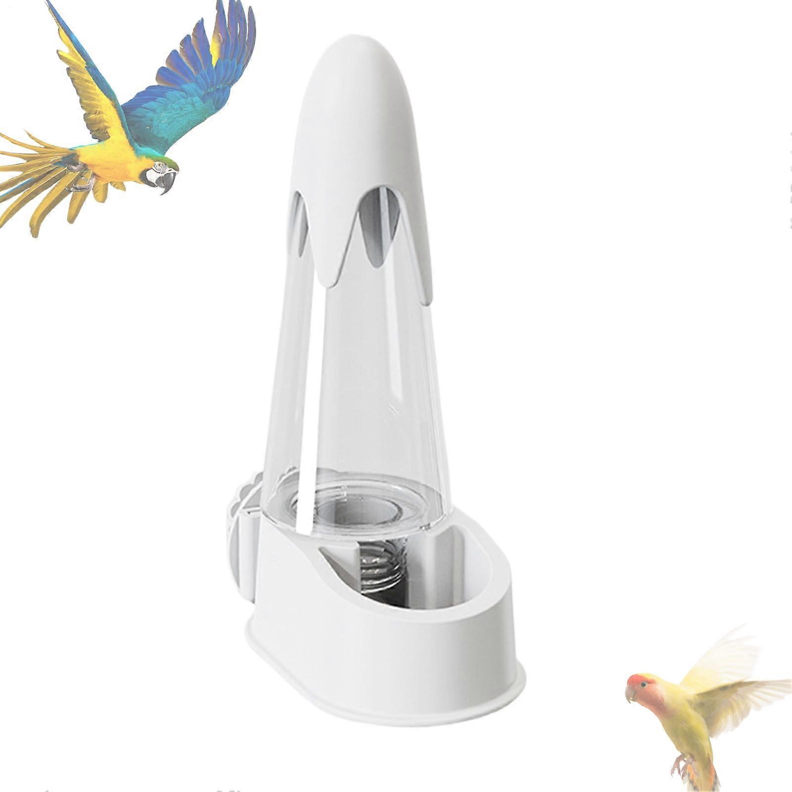 Automatic Bird Water Dispenser for Cage, NoSpill Drinker for Parakeets Canaries Small Birds