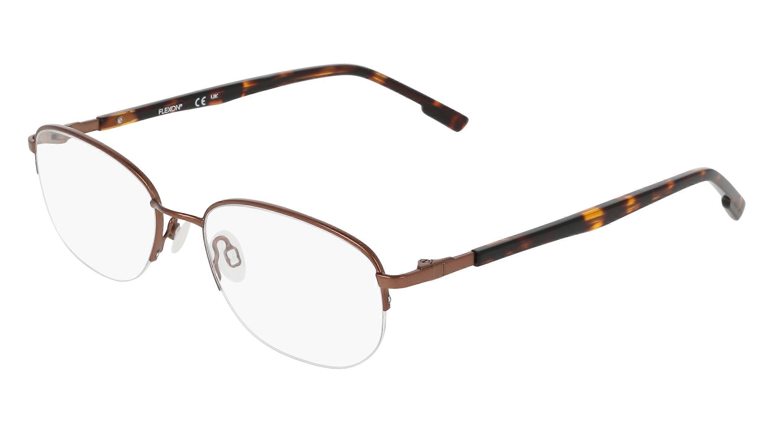 Eyewear Frames FLEXON FLEXON H6088 218 MATTE COFFEE 53/18/145 MALE