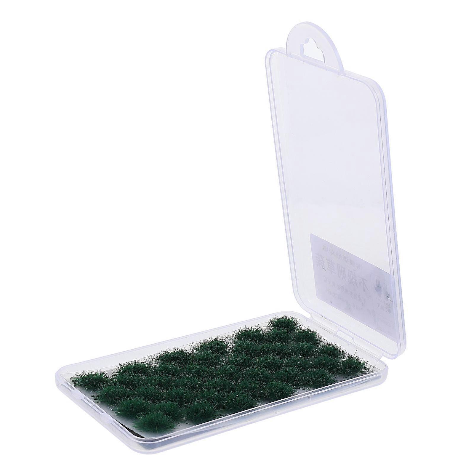 Faux Grass Cluster Simulation Grass Model for Miniature Decor 1 Box Resin