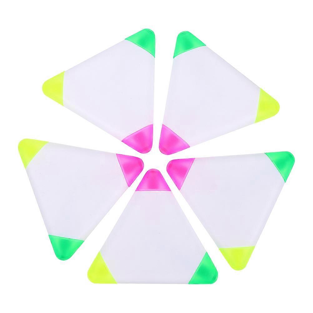 Creative Triangle Highlighters Plastic for Marking 30Pcs Colorful Pens
