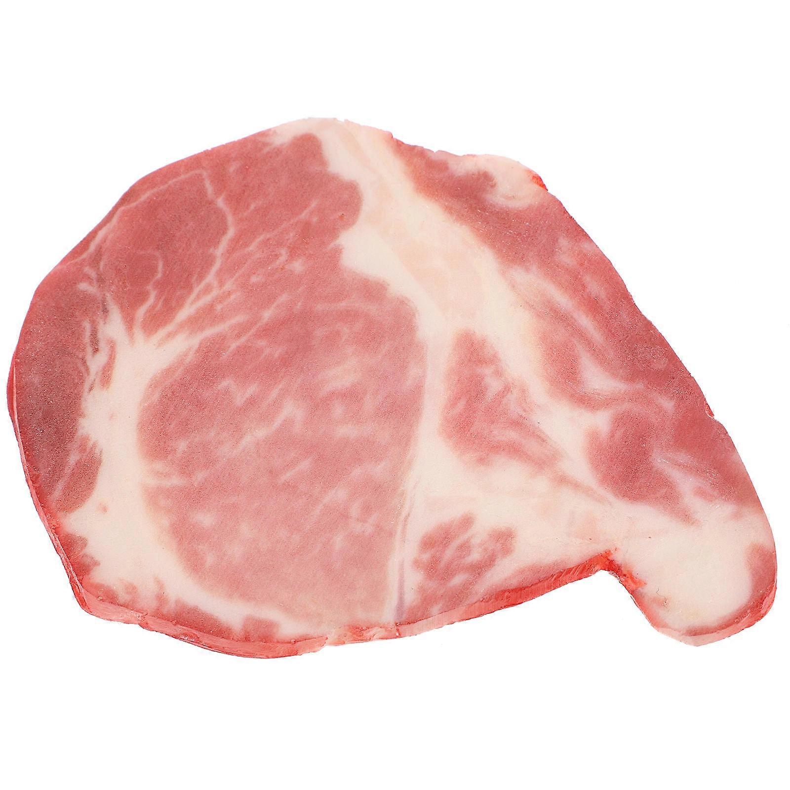 Fake Beef Artificial Beef Slice for Kitchen and Party Decor